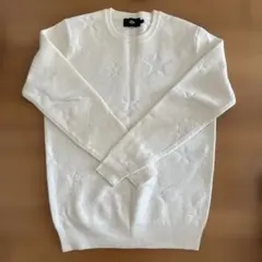 AZUL by moussy 星柄ニットセーター S