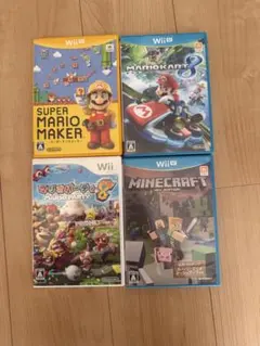 Wii U ゲームソフト 4本セット
