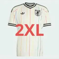 正規品 adidas サッカー日本代表 ユニフォーム　2XLアウェイ