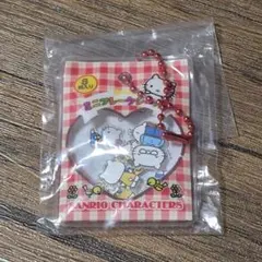 サンリオ　シャカシャカフレークシール風チャーム　キティ