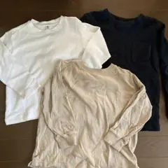 ロンT 3枚セット　110 130 ユニクロ　西松屋　デビロック
