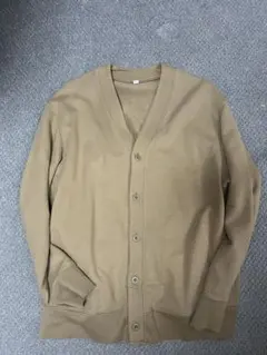 UNIQLO ベージュ スウェットカーディガン