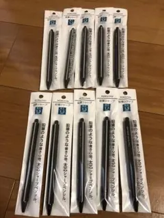 【10個セット】コクヨ 鉛筆シャープ 芯径1.3mm 黒 PS-P101D-1P