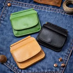 コインケース／二つ折り財布/マネークリップ