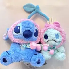 スティッチ＆スクランプ ぬいぐるみ GLOSSY FRUITS ディズニーストア