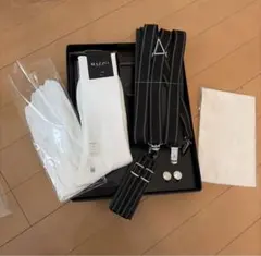 MAZZO ブライダル小物セット ウィングカラーシャツ付