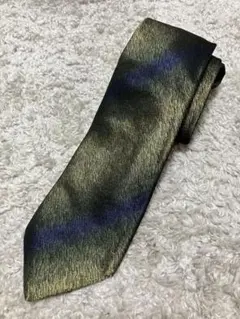 美品 ポールスミス ネクタイ レオパード 豹柄 羽根プリント ナロータイ