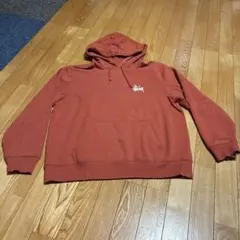 stussy パーカー　橙色