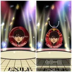 TETSUYA缶バッジアクリルキーホルダー