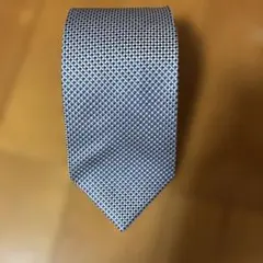 BANANA REPUBLIC 青と白のドットネクタイ