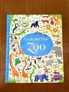 【英語絵本】Look and Find ZOO 知育絵本
