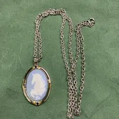 IEI カメオ ユニコーン サファイア 付き　ネックレス