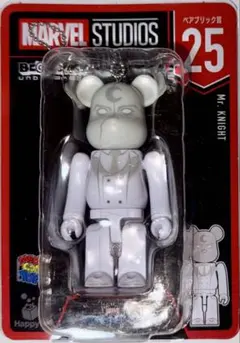 BE@RBRICK ベアブリック ホワイト 無地 100％ - メルカリ