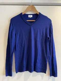 LANVIN en bleu ニットセーター