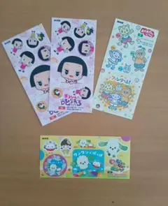 NHK キャラクターシール チコちゃん ファンターネ ワンワン まとめうり