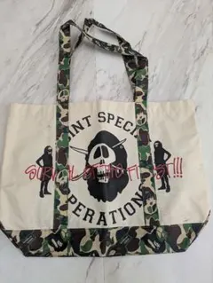 A BATHING APE x Stussy トートバッグ 非売品