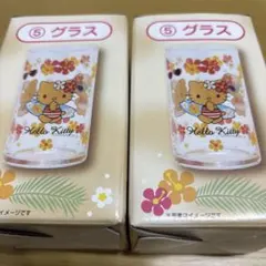 日焼けキティ　一番くじ　当たりくじ グラス　サンリオくじ