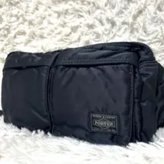 【未使用級】PORTER タンカー ウエストバック ボディバッグ ブラック