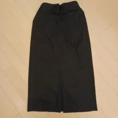 GU❤　 ブラック レースアップ タイトスカート