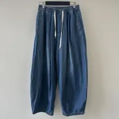 しまむら mako デニムバルーンパンツ Mサイズのサムネイル