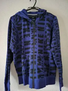 Nike ネイビー パーカー Lサイズ