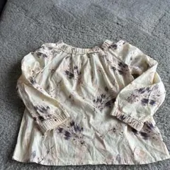 Bonpoint 花柄 長袖ブラウス 8