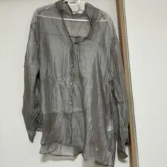 MURUA シアーシャツ グレー
