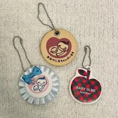 マタニティマーク 3個セット ファミリア