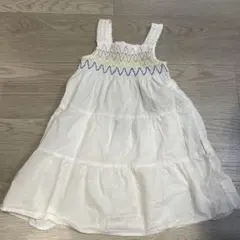 ZARA 刺繍入りノースリーブワンピース 3-4歳用