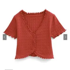 GRL ショート丈メロウニットカーディガン[dr708]