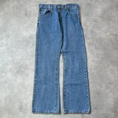 リーバイス517 Levis W33 フレアデニム 青 古着 ボトム 17005