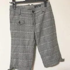 新品未使用イーストボーイ　千鳥孔子チェック柄、冬用ハーフパンツ