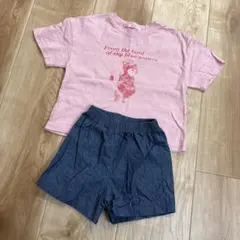 韓国子供服　くま　セットアップ　100