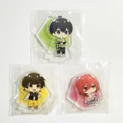 ブルーロック　ガチャ　ぷちアクリルスタンド　潔世一・蜂楽廻・千切豹馬　3点セット