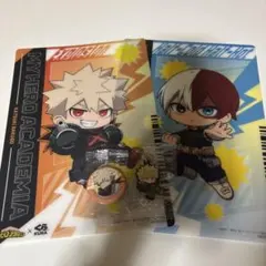 くら寿司　僕のヒーローアカデミアコラボ マルチシート、ラバーマスコット、缶バッチ