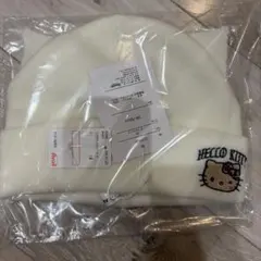 新品未開封♡キティちゃんニット帽子