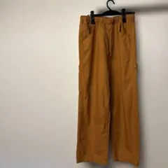 coen オレンジ イージーパンツ カジュアル