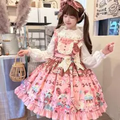 シャルミエール　クリスマス　ジャンスカ　アクシーズファム Chalmiere シャルミエール クリスマス柄 ジャンスカ アクシーズファム