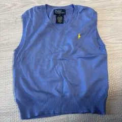 Polo by Ralph Lauren キッズ　ブルー ベスト 4T