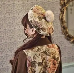 クラロリくる実　しまむら ノエル・ド・メモワール　ベレー帽