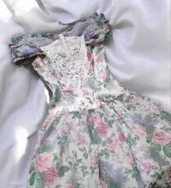 SCOTT MCCLINTOCK ドレス ワンピース ガニーサックス 古着 花柄のサムネイル