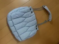 ZARAストライプ キルティング ショルダーバッグ