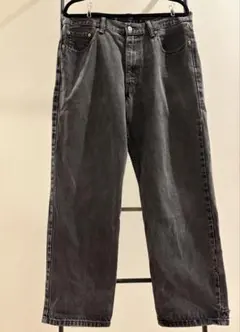 【黄金サイズ W36 L30】リーバイス 550 ブラックデニム エジプト製