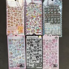 ボンボンドロップ　シール　セット 6枚 まとめ売り　正規品