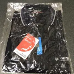 DUNLOP メンズポロシャツ L ネイビー 日本製