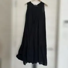 Ray BEAMS キャミソールワンピース ブラック