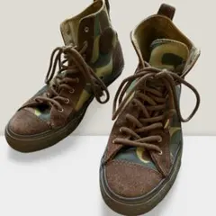 CONVERSE 26cm メンズ オールスター カモフラ 迷彩 カーキ