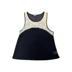 【翌日発送】ANAP／デニム風 シースルー タンクトップ Y2K 平成女児ギャル