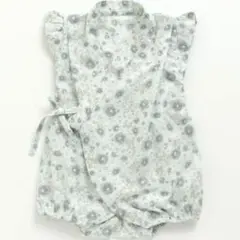 アプレレクール花柄甚平 70～80サイズ