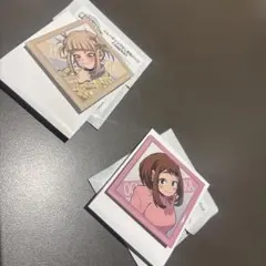 ヒロアカ CAMERA!! 缶バッジ トガヒミコ 麗日お茶子